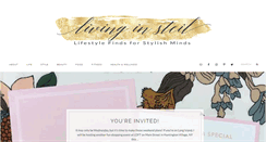Desktop Screenshot of livinginsteil.com